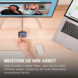 Elgato Stream Deck Mini tastiera USB Nero, Keypad Nero, Mini, Cablato, USB, Nero