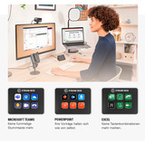 Elgato Stream Deck Mini tastiera USB Nero, Keypad Nero, Mini, Cablato, USB, Nero