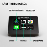 Elgato Stream Deck Mini tastiera USB Nero, Keypad Nero, Mini, Cablato, USB, Nero