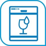 Emsa 508536 recipiente per cibo Rettangolare Scatola 0,85 L Trasparente 8 pz, Casella trasparente/Blu, Scatola, Rettangolare, 0,85 L, Trasparente, Plastica, Germania