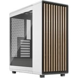 Fractal Design North Chalk White TG Clear, Chassis Tower bianco/legno