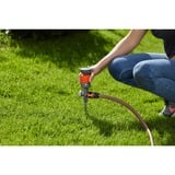 GARDENA 1949-20 irrigatore Spruzzatore d'acqua circolare grigio/Orange, Spruzzatore d'acqua circolare, 225 m²