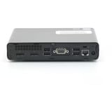 HP ProDesk 600 G4 DM Ricondizionato, Mini-PC Nero/Argento