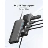 ICY BOX IB-DK4062-CPD, Docking station alluminio