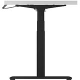 ICY BOX IB-EW205B-T Elettrico 2 gamba/gambe Nero, Base Nero, 125 kg, Elettrico, 38 mm/s, 2 gamba/gambe, Acciaio, Nero