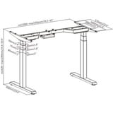 ICY BOX IB-EW205B-T, Base Nero