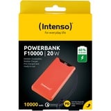 Intenso F10000 Orange, 7332038, Powerbank  arancione 
