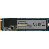 Intenso SSD 500GB Premium M.2 PCIe PCI Express 3.0 NVMe, Disco a stato solido 500 GB, M.2, 2100 MB/s