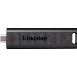 Kingston DataTraveler Max unità flash USB 1000 GB USB tipo-C Nero Nero, 1000 GB, USB tipo-C, 1000 MB/s, Lamina di scorrimento, 12 g, Nero