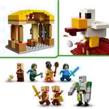 LEGO Attacco al villaggio del Ghast-pallone, Giochi di costruzione Set da costruzione, 10 anno/i, Plastica, 555 pz, 791 g
