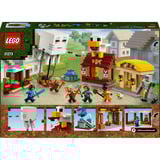 LEGO Attacco al villaggio del Ghast-pallone, Giochi di costruzione Set da costruzione, 10 anno/i, Plastica, 555 pz, 791 g
