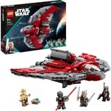 LEGO Star Wars Shuttle Jedi T-6 di Ahsoka Tano, Giochi di costruzione Set da costruzione, 9 anno/i, Plastica, 601 pz, 877 g