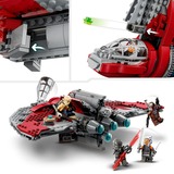 LEGO Star Wars Shuttle Jedi T-6 di Ahsoka Tano, Giochi di costruzione Set da costruzione, 9 anno/i, Plastica, 601 pz, 877 g