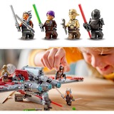 LEGO Star Wars Shuttle Jedi T-6 di Ahsoka Tano, Giochi di costruzione Set da costruzione, 9 anno/i, Plastica, 601 pz, 877 g