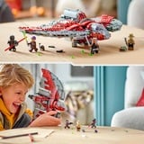 LEGO Star Wars Shuttle Jedi T-6 di Ahsoka Tano, Giochi di costruzione Set da costruzione, 9 anno/i, Plastica, 601 pz, 877 g