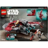 LEGO Star Wars Shuttle Jedi T-6 di Ahsoka Tano, Giochi di costruzione Set da costruzione, 9 anno/i, Plastica, 601 pz, 877 g