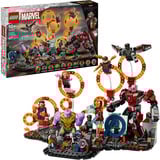 LEGO | Marvel 76323 Avengers: Endgame la Battaglia Finale, Giocattolo con 10 Personaggi, Idea Regalo, Giochi per Bambini 10+, Giochi di costruzione Giocattolo con 10 Personaggi, Idea Regalo, Giochi per Bambini 10+, Set da costruzione, 10 anno/i, Plastica, 621 pz, 910 g