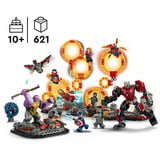 LEGO | Marvel 76323 Avengers: Endgame la Battaglia Finale, Giocattolo con 10 Personaggi, Idea Regalo, Giochi per Bambini 10+, Giochi di costruzione Giocattolo con 10 Personaggi, Idea Regalo, Giochi per Bambini 10+, Set da costruzione, 10 anno/i, Plastica, 621 pz, 910 g