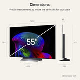 LG OLED55C6ELB.AEUD, TV OLED Nero