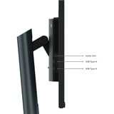 Lenovo ThinkVision P24h-30 Monitor PC 60,5 cm (23.8") 2560 x 1440 Pixel Quad HD LED Nero, Monitor LED Nero, 60,5 cm (23.8"), 2560 x 1440 Pixel, Quad HD, LED, 6 ms, Nero