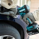 Makita Levigatrice e lucidatrice a batteria DPV300Z, 18 Volt, Macchina di lucidatura blu/Nero