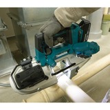 Makita Sega a nastro a batteria DPB183Z, 18 Volt blu/Nero