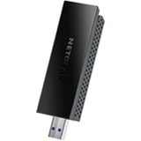 Netgear Nighthawk AX1800 router wireless Dual-band (2.4 GHz/5 GHz) Nero, Adattatore Wi-Fi Nero, Wi-Fi 6 (802.11ax), Dual-band (2.4 GHz/5 GHz), Nero, Router portatile