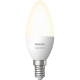 Philips Hue Philips Hue White Lampadina Smart E14 40W, Lampada a LED Philips Hue White Lampadina Smart E14 40W, Lampadina intelligente, Bianco, Bluetooth/Zigbee, LED integrato, E14, Bianco caldo