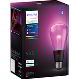 Philips Hue White & Color Ambiance ST72 Lampada smart E27, Lampada a LED 