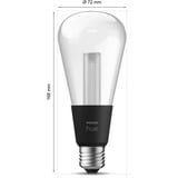 Philips Hue White & Color Ambiance ST72 Lampada smart E27, Lampada a LED 