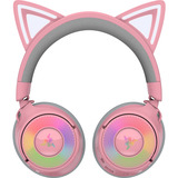 Razer Kraken Kitty V3 Pro Quartz, Cuffia da gioco rosa/grigio