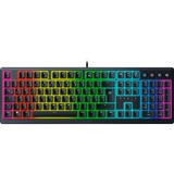 Razer Ornata V3 tastiera USB QWERTZ Tedesco Nero, Tastiera da gioco Nero, Full-size (100%), USB, Interruttore a chiave a membrana, QWERTZ, LED RGB, Nero