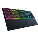 Razer Ornata V3 tastiera USB QWERTZ Tedesco Nero, Tastiera da gioco Nero, Full-size (100%), USB, Interruttore a chiave a membrana, QWERTZ, LED RGB, Nero