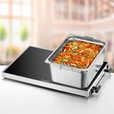 Rommelsbacher Piastra riscaldante WPR 407/E, Piastra calda accaio/Nero