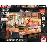 Schmidt Spiele 59919 puzzle 1000 pz Cibo e bevande 1000 pz, Cibo e bevande