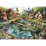 Schmidt Spiele Villaggio al margine del bosco, Puzzle 