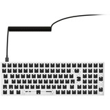 Sharkoon SKILLER SGK50 S2 Barebone, Tastiera da gioco bianco