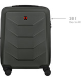 Wenger Prymo Carry-On, valigia rigida, Carrello antracite