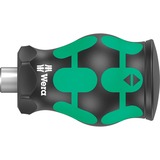 Wera Kraftform Kompakt Stubby Magazin set di 4 punte, Set di bit Nero/Verde
