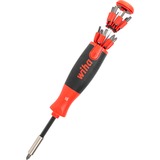 Wiha Cacciavite con caricatore di punte LiftUp 25, 1/4" Nero/Rosso