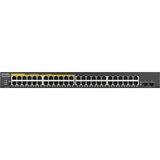 Zyxel GS1900-48-EU0102F switch di rete L2 Gigabit Ethernet (10/100/1000) Nero, Interruttore L2, Gigabit Ethernet (10/100/1000), Montaggio rack