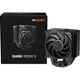 be quiet! DARK ROCK 5 Processore Raffreddatore d'aria 12 cm Nero 1 pz, raffreddamento CPU  Nero, Raffreddatore d'aria, 12 cm, 2100 Giri/min, 93,5 m³/h, Nero