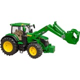 bruder John Deere 7R 350 con caricatore frontale, Veicolo modello verde