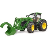 bruder John Deere 7R 350 con caricatore frontale, Veicolo modello verde