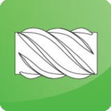 fischer Scatola viti per terrazza 5x60 testa svasata TX, Vite accaio