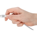 goobay Cavo tessile USB 2.0 supersoft, connettore USB-C > connettore USB-C bianco