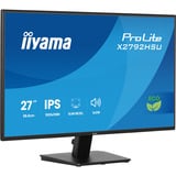 iiyama X2792HSU-B1, Monitor LED Nero (opaco)