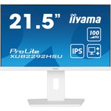 iiyama XUB2292HSU-W6, Monitor LED bianco (matto)