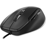 3DConnexion CadMouse Compact mouse Mano destra USB tipo A Ottico Nero/Argento, Mano destra, Ottico, USB tipo A, Nero