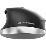 3DConnexion CadMouse Compact mouse Mano destra USB tipo A Ottico Nero/Argento, Mano destra, Ottico, USB tipo A, Nero